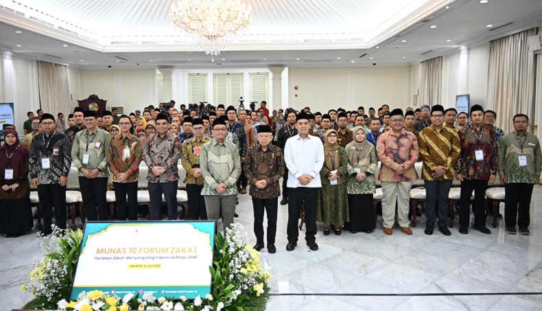 Wapres Ma'ruf Amin Dorong Zakat Jadi Solusi Kurangi Kemiskinan di RI