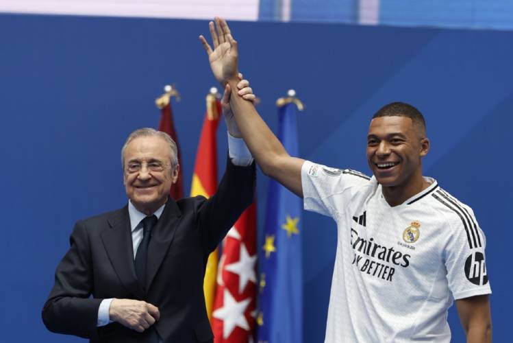 Pidato Menyentuh Presiden Real Madrid Sambut Kylian Mbappe, Sebut Nama Zinedine Zidane