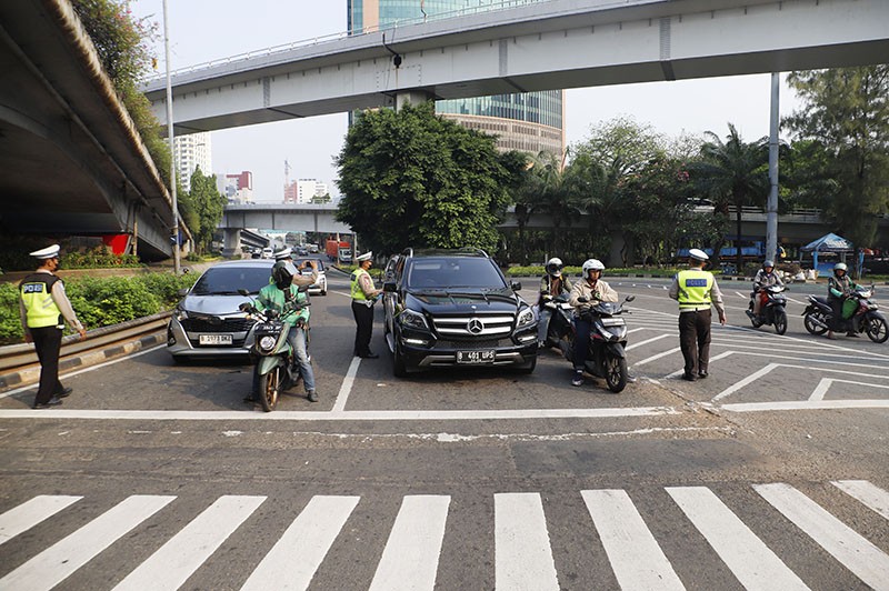 Polda Metro Tindak 3.572 Pelanggaran di Hari Pertama Operasi Patuh Jaya 2025
