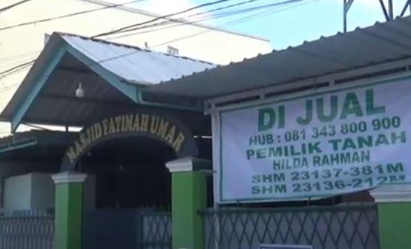 Viral Masjid di Makassar Akan Dijual Pemilik Lahan Rp3,5 Miliar, Ini Respons Dani Pomanto