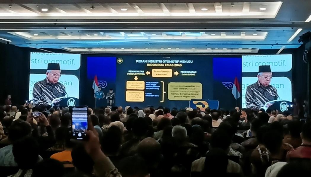 Buka GIIAS 2024, Wapres Ma'ruf Amin Berharap Industri Otomotif Indonesia Makin Kuat