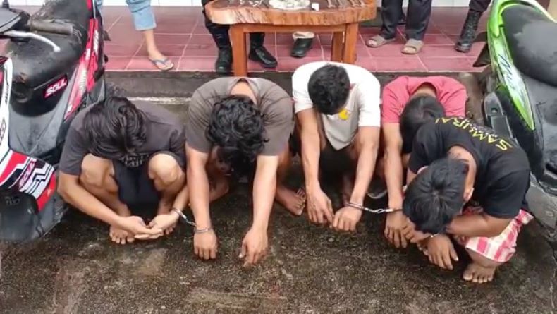 Polisi Tangkap 5 Pencuri Dinamo CV MAL Bangka Tengah