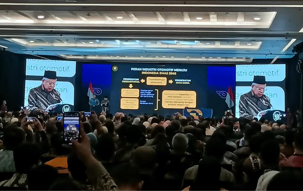 Ma’ruf Amin Target RI jadi Pusat Produksi Mobil Ekspor di 2030