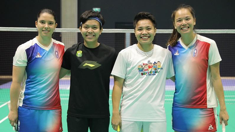 Jelang Olimpiade Paris 2024, Apriyani/Fadia Punya Teman Latihan Spesial