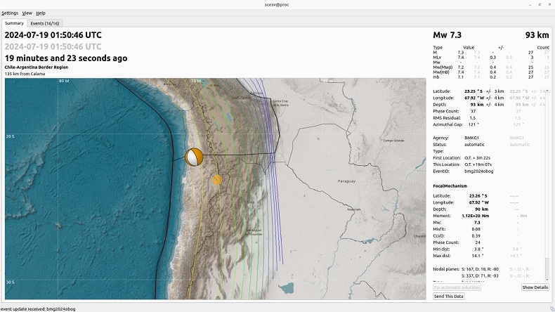 Bmkg Gempa Chile Magnitudo 7 3 Tak Berdampak Tsunami Ke Indonesia