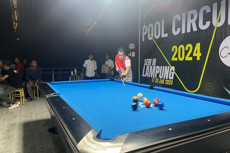 Para Atlet Lampung Siap Repotkan Jagoan Nasional di 16 Besar POBSI Pool Circuit 2024