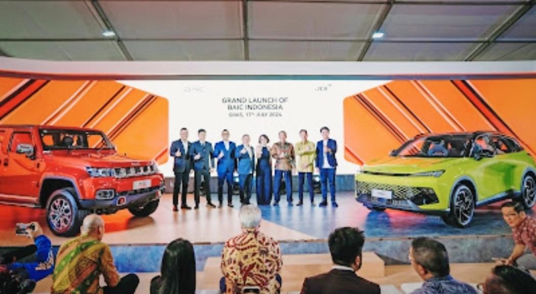 Debut di GIIAS 2024, BAIC Boyong 2 Model Mobil Terbaru X 55 II dan BJ 40 Plus