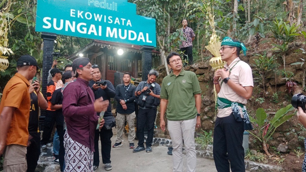 Sandiaga Uno Terpikat Keindahan Kulonprogo, Sebut Desa Wisata Jatimulyo Bisa Jadi Daya Tarik Wisman