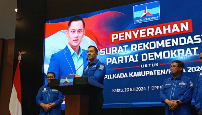 AHY Sebut Elektabilitas Calon Kepala Daerah yang Diusung Minimal di 3 Besar