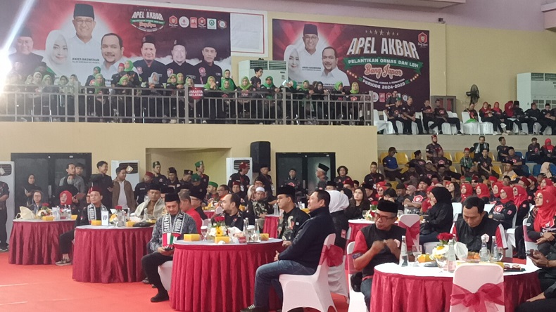 Anies Hadiri Apel Akbar Bang Japar di Cempaka Putih Jakpus