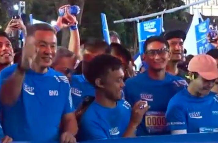 Menparekraf Sebut Lomba Lari Maraton di Bandung Bisa Naik Level Internasional