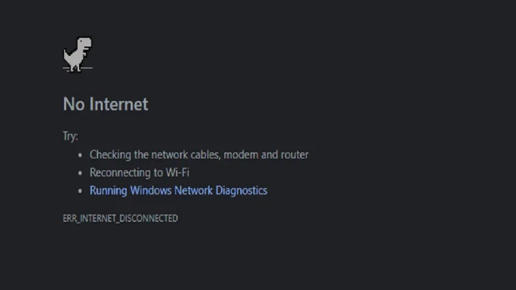 Makna Dinosaurus Kecil di Google Chrome saat Internet Mati