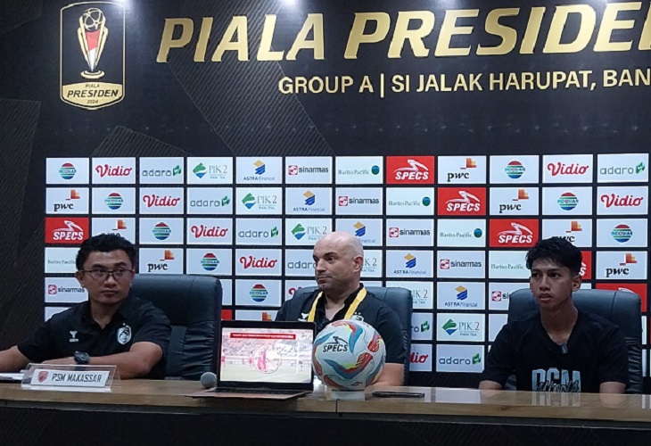 Pelatih PSM Bernardo Tavares Kecewa Ditahan Persis Solo, Singgung VAR