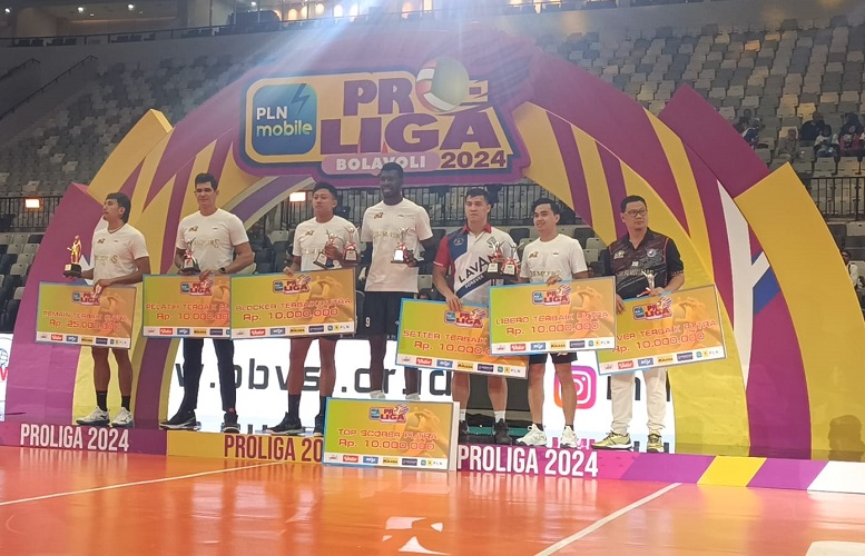 Daftar Pemenang Penghargaan Individu Proliga 2024, Jakarta Bhayangkara Presisi Borong 6 Gelar