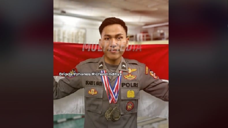 Sosok Bripda Yohanes, Personel Polri Raih 3 Medali Emas Kejuaraan Renang Internasional