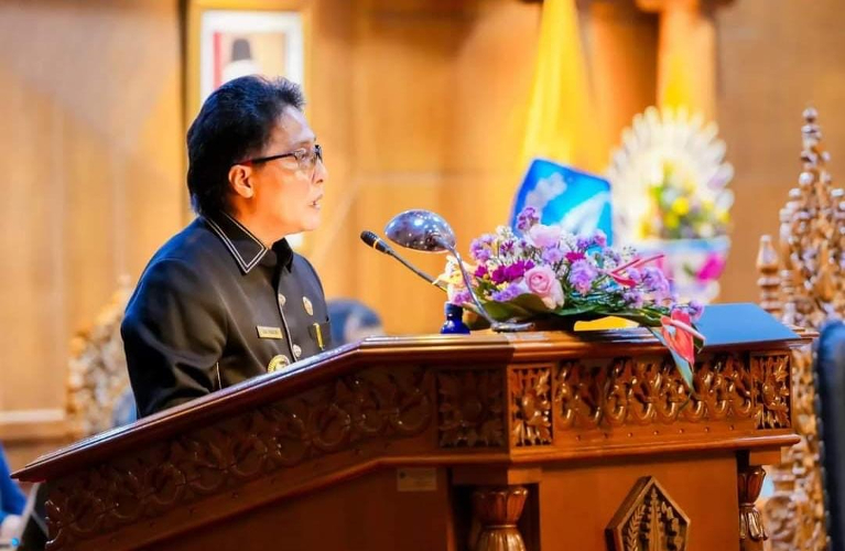Bupati Badung Hadiri Rapat Paripurna, Bahas Rancangan KUA-PPAS APBD Perubahan 2024