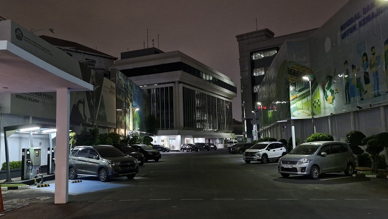 Situasi Kantor Ditjen Minerba yang Digeledah KPK, Tampak Sepi