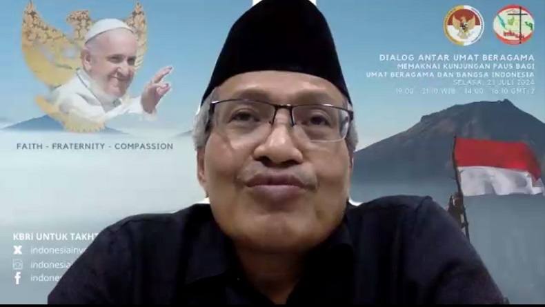 PBNU: Warga Nahdliyin Sambut Paus Fransiskus dengan Kegembiraan