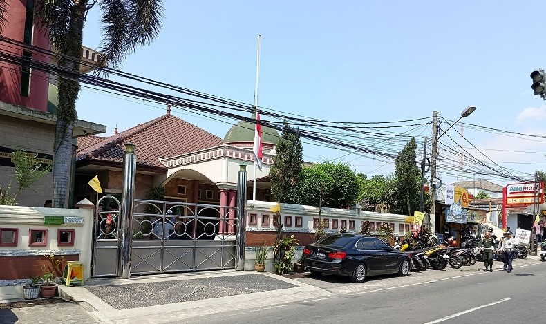 Penampakan Rumah Duka Hamzah Haz di Bogor