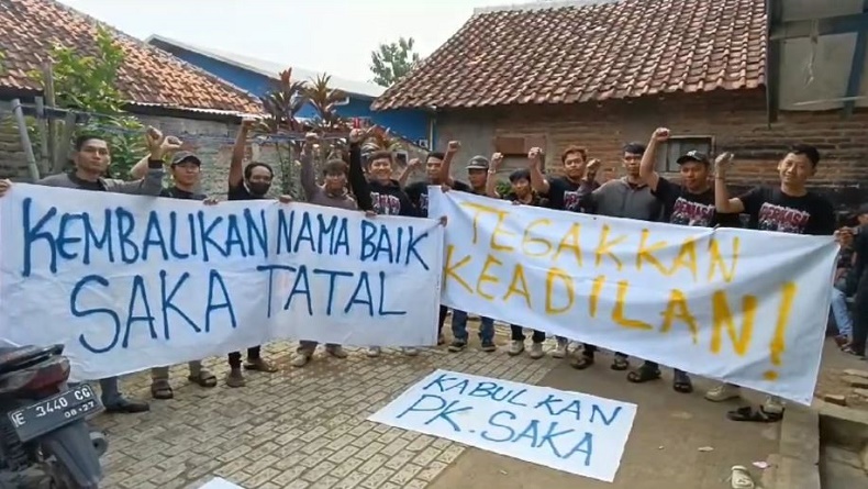 Jelang Sidang PK, Saka Tatal Dapat Dukungan Para Teman Semasa Kecil