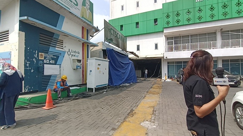 RS Citra Arafiq Depok Beroperasi Normal Kembali usai Terbakar Semalam