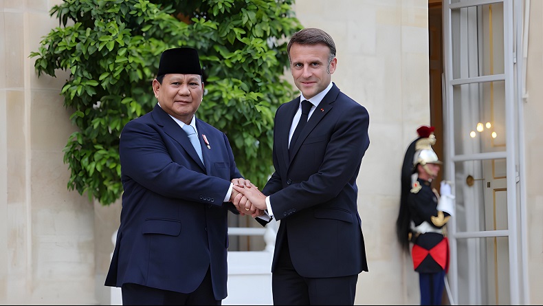 Prabowo Temui Macron di Prancis, Sebut Olimpiade 2024 Bakal Satukan Banyak Negara