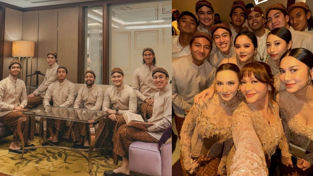 Potret Bridesmaid dan Groomsmen Pernikahan Thariq Halilintar dan Aaliyah Massaid Jadi Sorotan