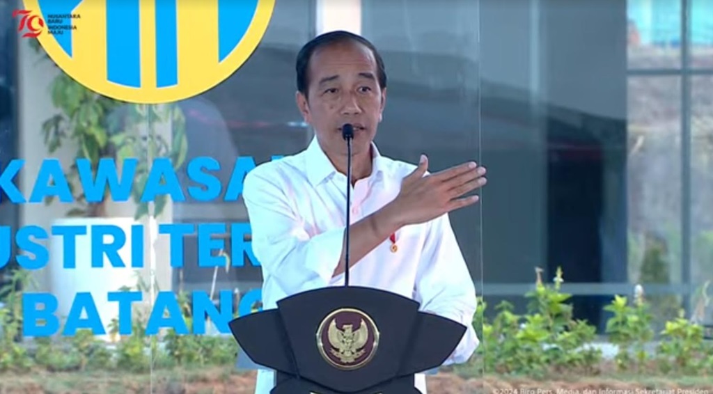 Resmikan KIT Batang, Jokowi Harap Bisa Serap 250.000 Tenaga Kerja