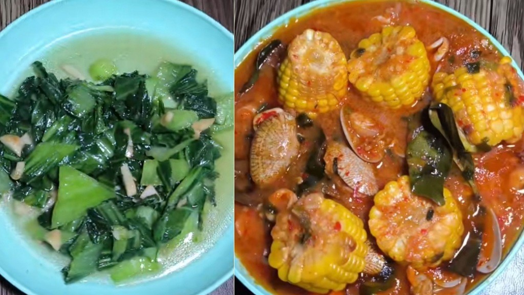 Punya Uang Rp12.000 Bisa Masak Seafood Saus Padang, Hasilnya Bikin Ngiler!