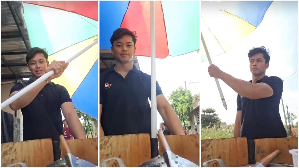 Viral Tukang Cilor Ganteng asal Karawang, Netizen Rela Jadi Pelanggan Setia