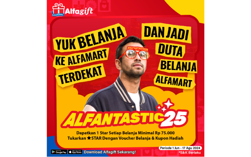 Yuk Jadi Duta Belanja Alfamart bersama Raffi Ahmad, Catat Syarat dan Ketentuannya!