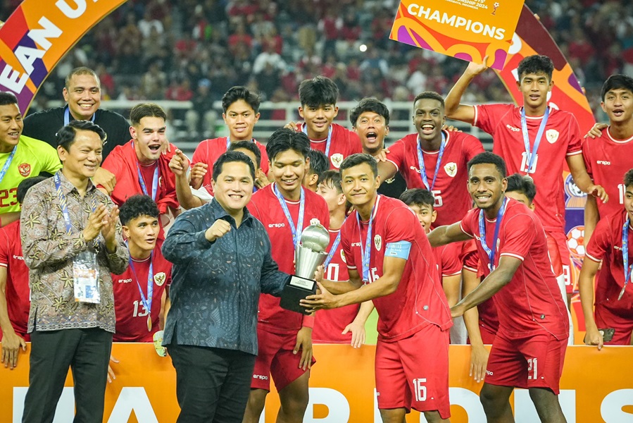 Erick Thohir Bangga Timnas Indonesia Juara Piala AFF U-19 2024: Kita Punya Talenta-Talenta Kuat