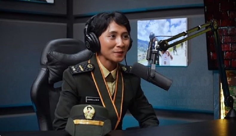 Perjalanan Gabriella Muaya, Gagal 3 Kali Seleksi TNI Kini Lulusan Terbaik Perwira Karier