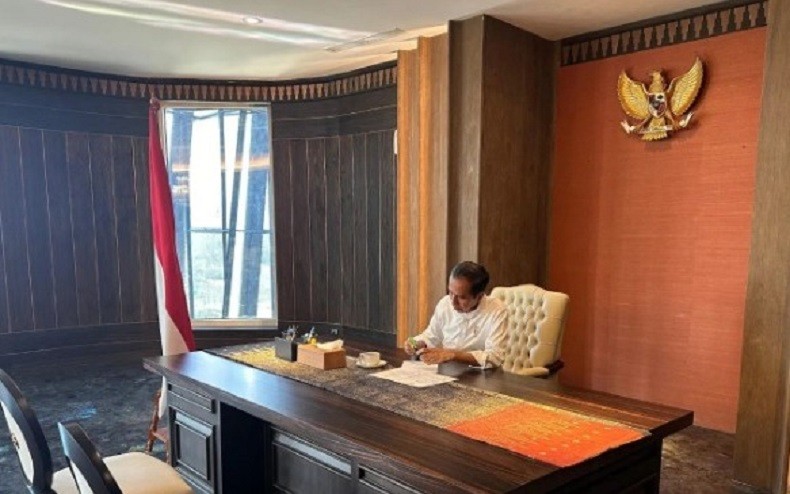 Melihat Isi Kamar Tidur Presiden Jokowi di IKN, Dilengkapi Meja Kerja
