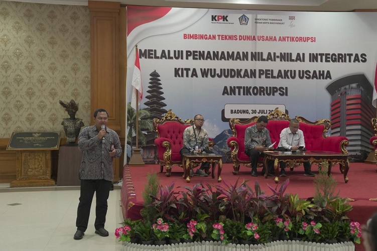 Tingkatkan Pemahaman Nilai Integritas, KPK dan Pemkab Badung Gelar Bimtek bagi UMKM