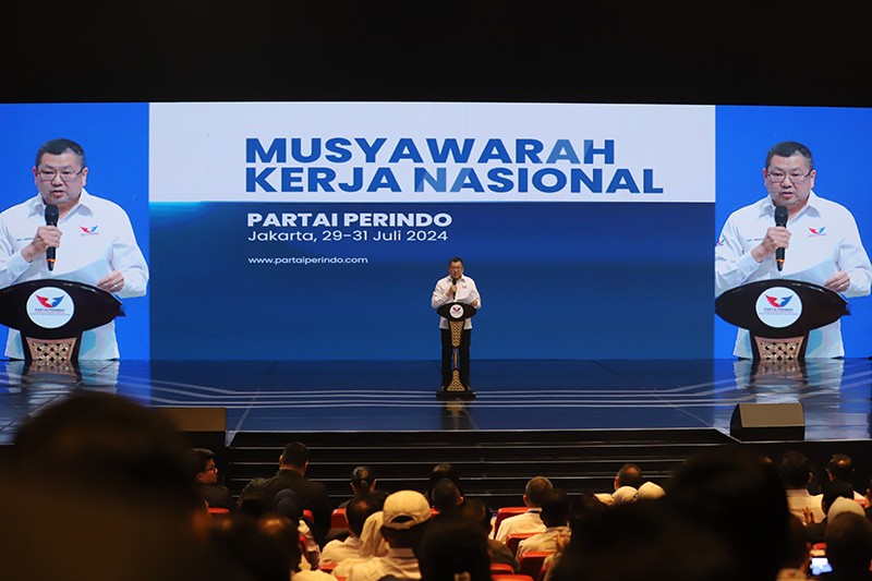 HT: Perindo Harus Ambil Bagian dalam Pemberantasan Korupsi dan Penegakan Hukum