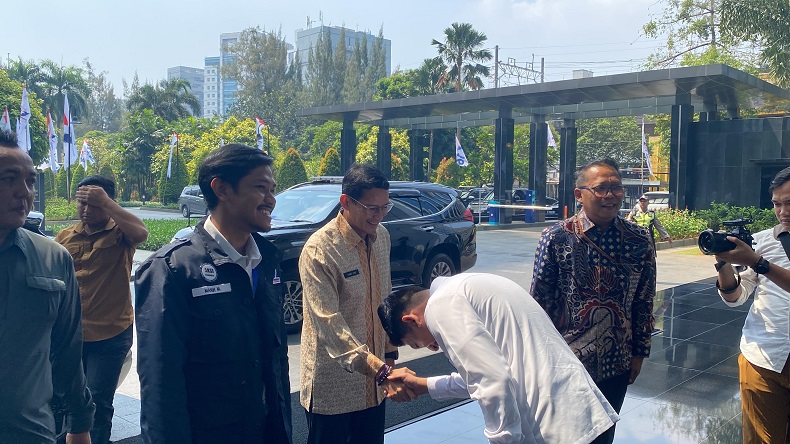 Menparekraf Sandiaga Uno Hadiri Mukernas Partai Perindo 2024
