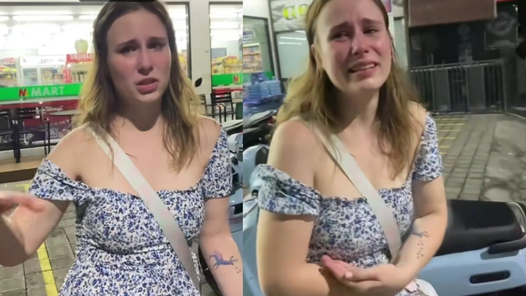 Viral Bule Menangis Ponselnya Dijambret di Seminyak, Netizen: Turun Minat Wisatawan ke Bali!