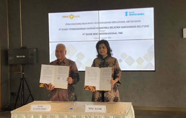 MNC Bank Yakin Kerja Sama dengan Bank Sumsel Babel Akan Beri Nilai Tambah