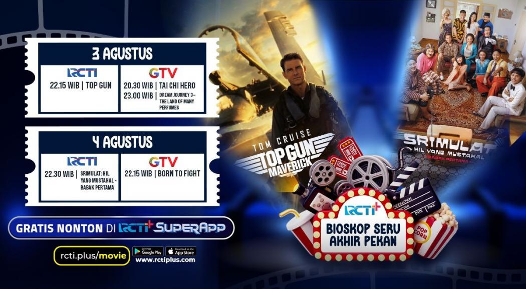 Jadwal Film Pekan Ini Streaming Gratis di RCTI+