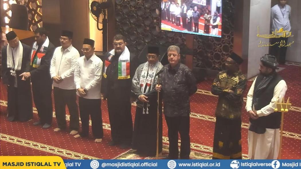 Sholat Gaib untuk Haniyeh di Masjid Istiqlal, Dubes Palestina: Terima Kasih Indonesia