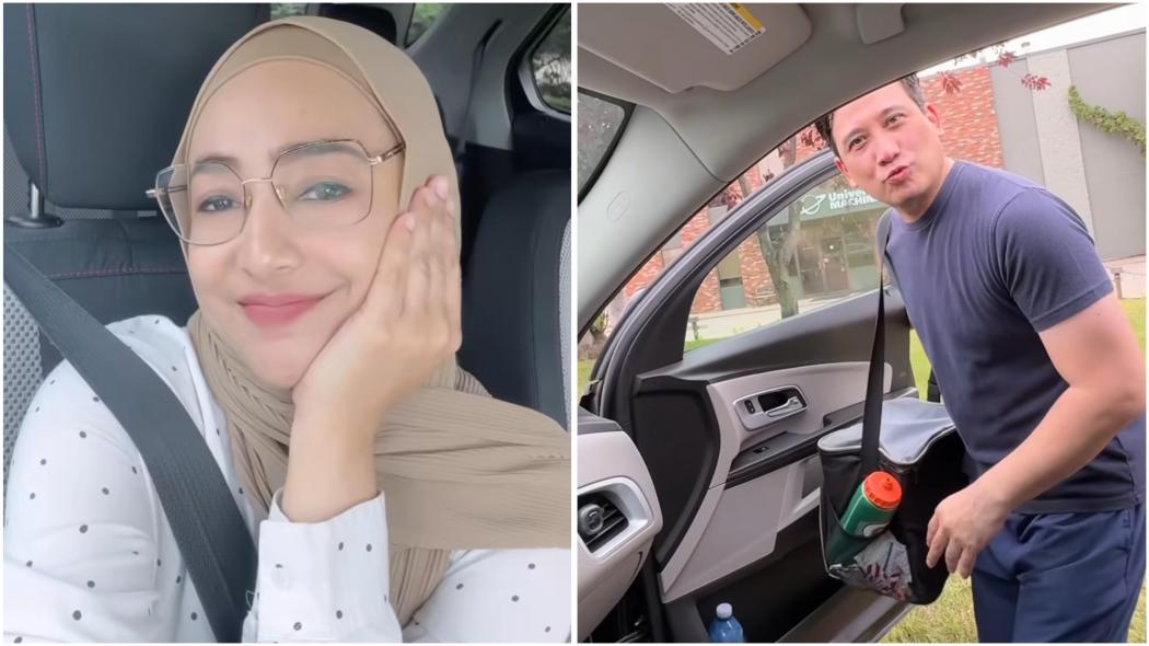 Momen Bucin Cindy Fatikasari Jemput Tengku Firmansyah Pulang Kerja, Netizen Auto Baper!