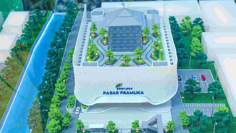 Pasar Pramuka akan Direvitalisasi, bakal Terkoneksi dengan LRT Velodrome-Manggarai