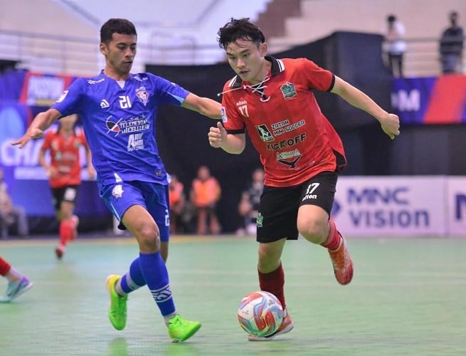Hasil Liga Futsal Profesional 2024: Main Tanpa Beban, Kinantan Menang Tipis Lawan Giga FC