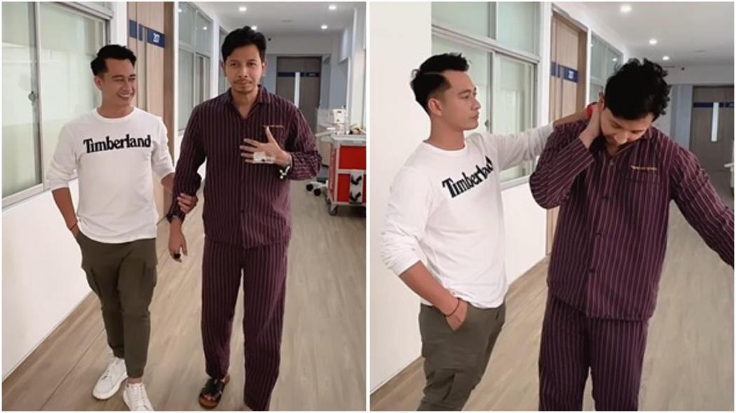 Usai Operasi, Sonny Septian Mulai Belajar Jalan Lagi Ditemani Eza Gionino 