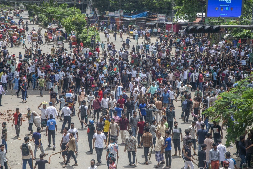 Ngeri... Jumlah Korban Tewas Kerusuhan Bangladesh Capai 300 Orang