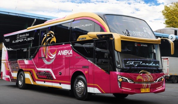 Hadapi Persaingan di Jalur Sulawesi, PO Aneka Transport Boyong 4 Bus Mewah
