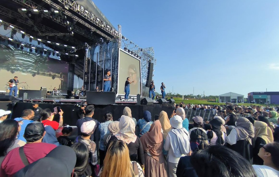 Pengunjung LMAC Super Hitz Fest 2024 Merasa Nyaman Beli Tiket Bonus Asuransi Jiwa MNC Life