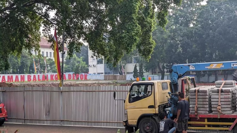 Pemkot Depok Bangun Open Space, Lengkap dengan Jogging Track hingga Pujasera