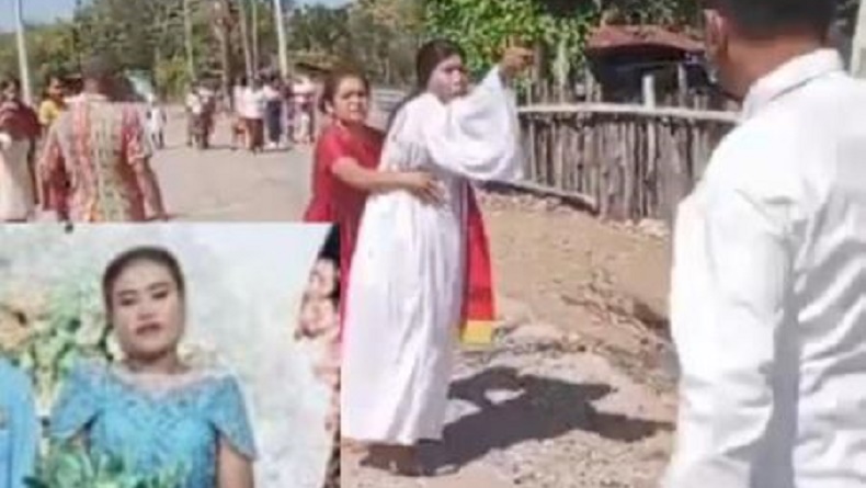 Viral Pengantin Perempuan Pukul Pendeta di Kupang NTT saat Pemberkatan Nikah